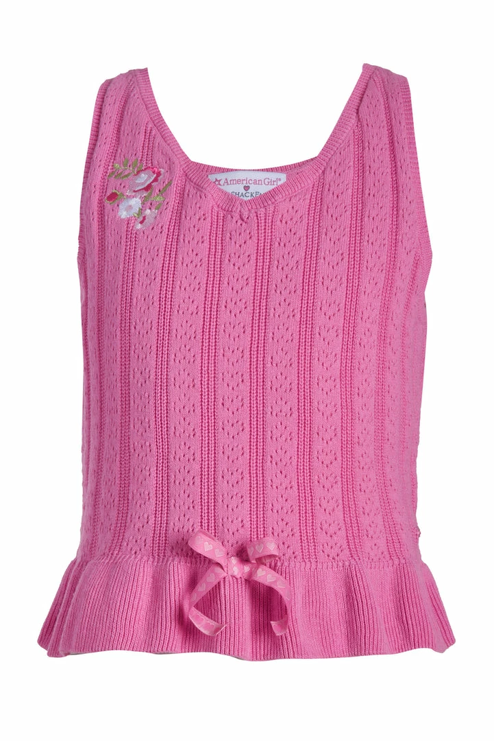 LoveShackFancy X American Girl Girls Garden Party Peplum Top 8 LoveShackFancy X American Girl Girls Garden Party Peplum Top