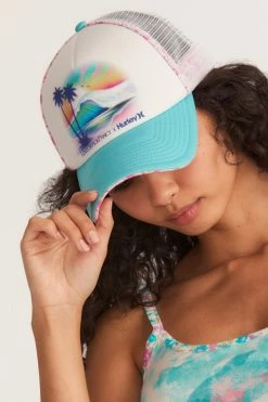 LSF LoveShackFancy X Hurley Coastal Trucker Hat 25 LSF LoveShackFancy X Hurley Coastal Trucker Hat