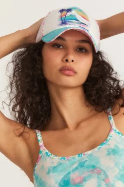 LSF LoveShackFancy X Hurley Coastal Trucker Hat 26 LSF LoveShackFancy X Hurley Coastal Trucker Hat