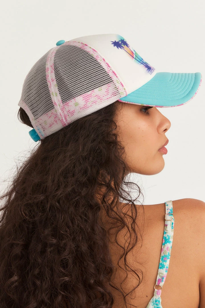 LSF LoveShackFancy X Hurley Coastal Trucker Hat 13 LSF LoveShackFancy X Hurley Coastal Trucker Hat