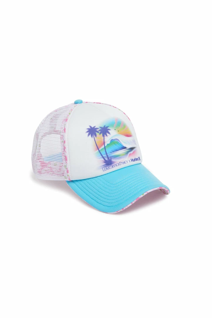 LSF LoveShackFancy X Hurley Coastal Trucker Hat 15 LSF LoveShackFancy X Hurley Coastal Trucker Hat