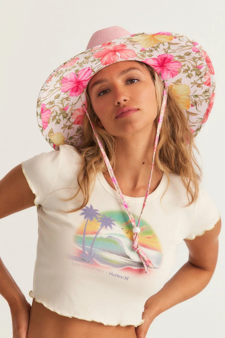 LSF The Vacation Edit LoveShackFancy X Hurley Straw Hat 4 LSF The Vacation Edit LoveShackFancy X Hurley Straw Hat