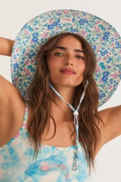 LSF LoveShackFancy X Hurley Straw Hat The Vacation Edit