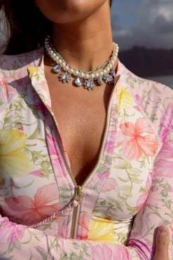 LSF Swim LoveShackFancy X Hurley Long Sleeve Surf Suit 11 LSF Swim LoveShackFancy X Hurley Long Sleeve Surf Suit