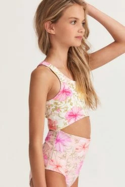 LSF Mommy & Me LoveShackFancy X Hurley Girls One Piece Swimsuit 6 LSF Mommy & Me LoveShackFancy X Hurley Girls One Piece Swimsuit