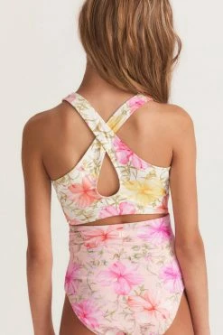 LSF Mommy & Me LoveShackFancy X Hurley Girls One Piece Swimsuit 7 LSF Mommy & Me LoveShackFancy X Hurley Girls One Piece Swimsuit