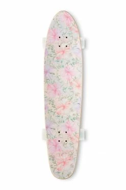 LSF The Vacation Edit LoveShackFancy X Hurley Long Board Skateboard - PEACH SHORE