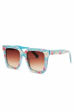 LSF Accessories Novella Floral Sunglasses