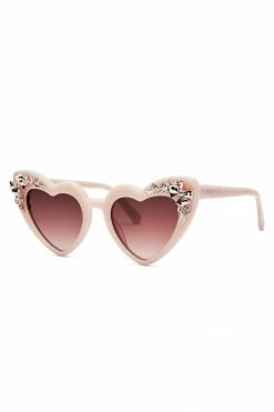 LSF Accessories Amalia Heart Sunglasses