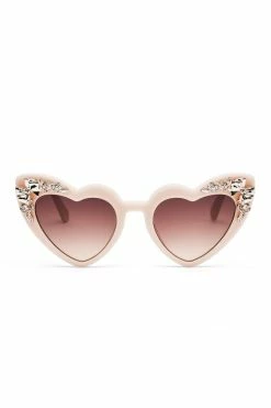 LSF Accessories Amalia Heart Sunglasses