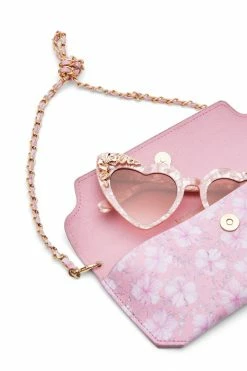 LSF Accessories Amalia Heart Sunglasses