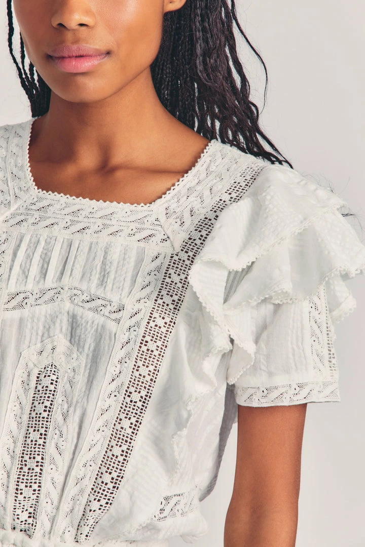 LoveShackFancy Stella Mini Dress 4 LoveShackFancy Stella Mini Dress