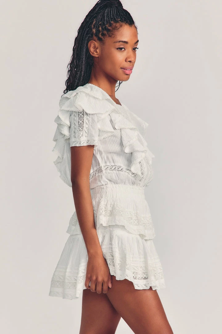 LoveShackFancy Stella Mini Dress 5 LoveShackFancy Stella Mini Dress