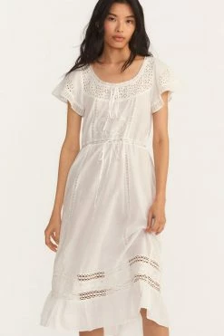 LoveShackFancy Madeline Midi Dress