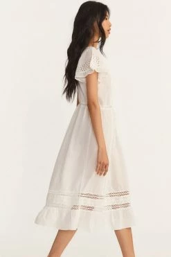 LoveShackFancy Madeline Midi Dress