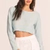 LoveShackFancy Lune Crop Pullover