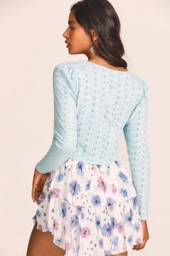 LoveShackFancy Jonah Crop Cardigan 9 LoveShackFancy Jonah Crop Cardigan