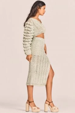 LoveShackFancy Arbor Midi Skirt 14 LoveShackFancy Arbor Midi Skirt