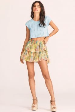 LoveShackFancy Skirts Ruffle Mini Skirt 11 LoveShackFancy Skirts Ruffle Mini Skirt