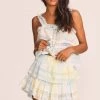 LoveShackFancy Ruffle Mini Skirt 2 LoveShackFancy Ruffle Mini Skirt
