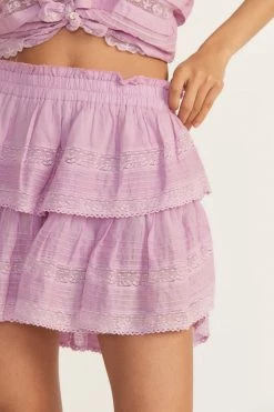 LoveShackFancy Skirts Ruffle Mini Skirt 37 LoveShackFancy Skirts Ruffle Mini Skirt