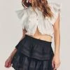 LoveShackFancy Ruffle Mini Skirt