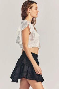 LoveShackFancy Ruffle Mini Skirt 8 LoveShackFancy Ruffle Mini Skirt
