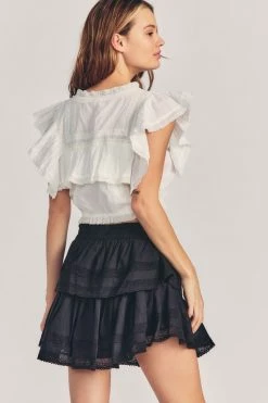 LoveShackFancy Ruffle Mini Skirt 9 LoveShackFancy Ruffle Mini Skirt