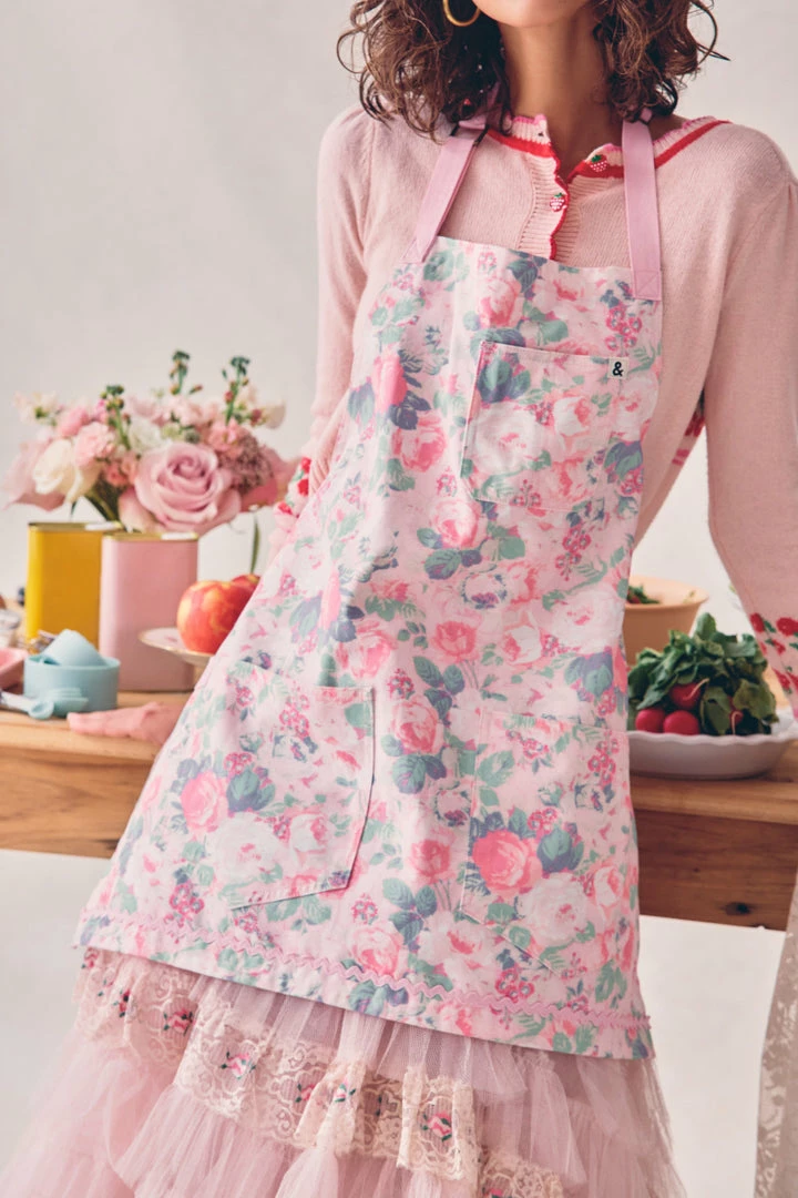 LoveShackFancy X Hedley & Bennett Kitchen Apron 7 LoveShackFancy X Hedley & Bennett Kitchen Apron