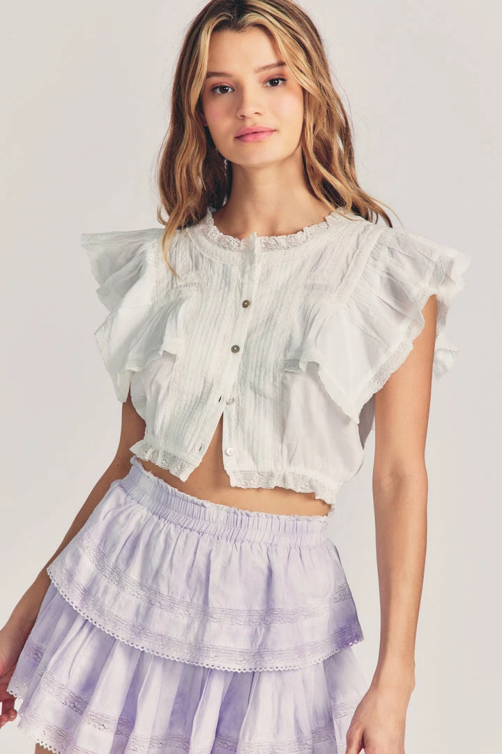 LoveShackFancy Nora Top Tops 6 LoveShackFancy Nora Top Tops