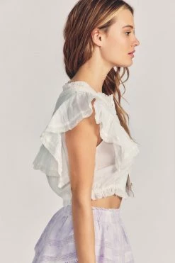 LoveShackFancy Nora Top Tops 14 LoveShackFancy Nora Top Tops