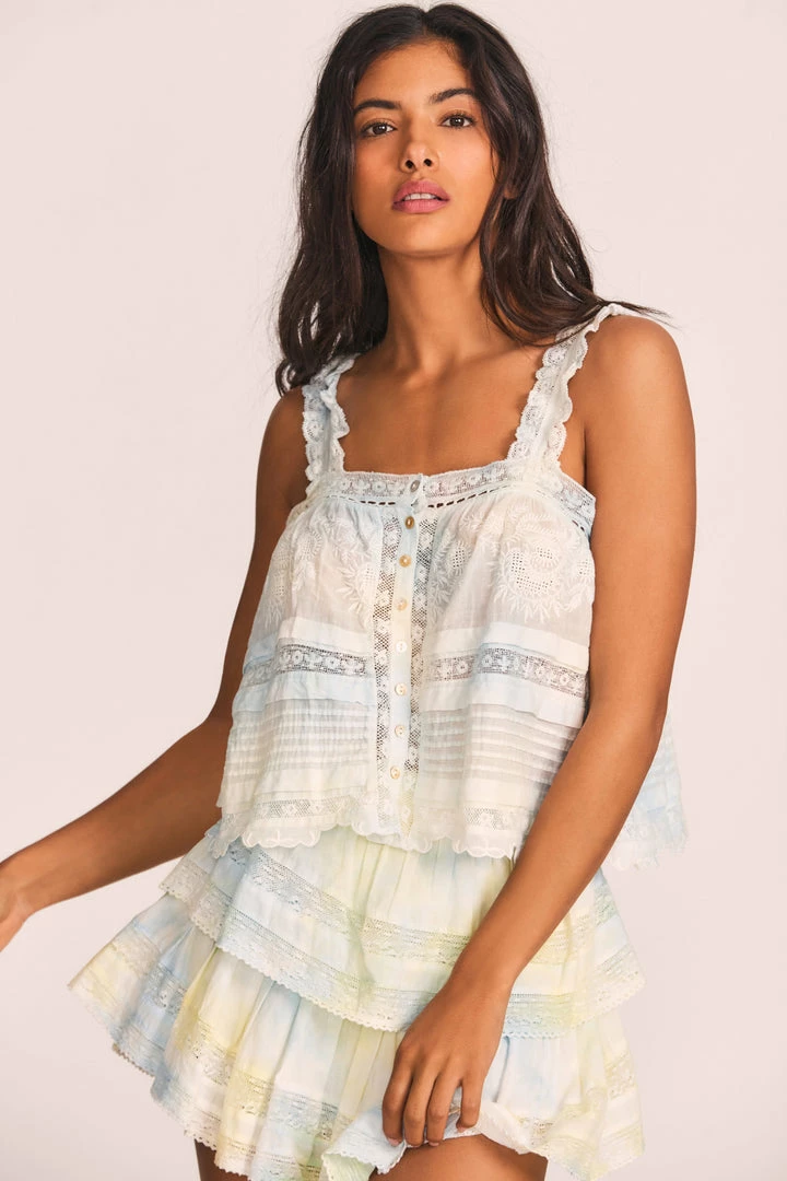 LoveShackFancy Tops Sully Top 3 LoveShackFancy Tops Sully Top