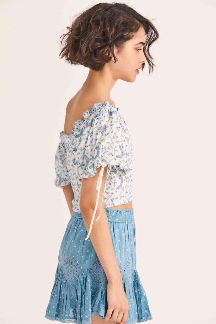 LoveShackFancy Melina Top 12 LoveShackFancy Melina Top