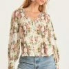 LoveShackFancy Merida Blouse - SHINING GEMSTONE Tops