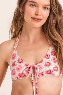 LoveShackFancy Swim Zanda Bikini Set