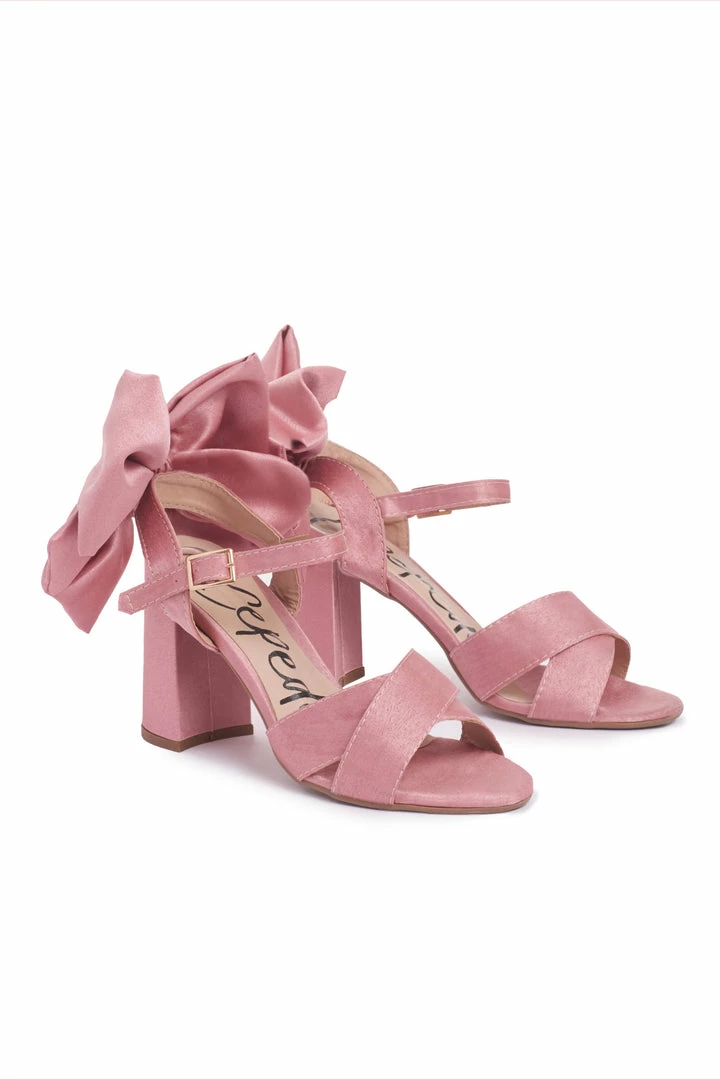 LoveShackFancy Shoes Merle Bow Heels 3 LoveShackFancy Shoes Merle Bow Heels