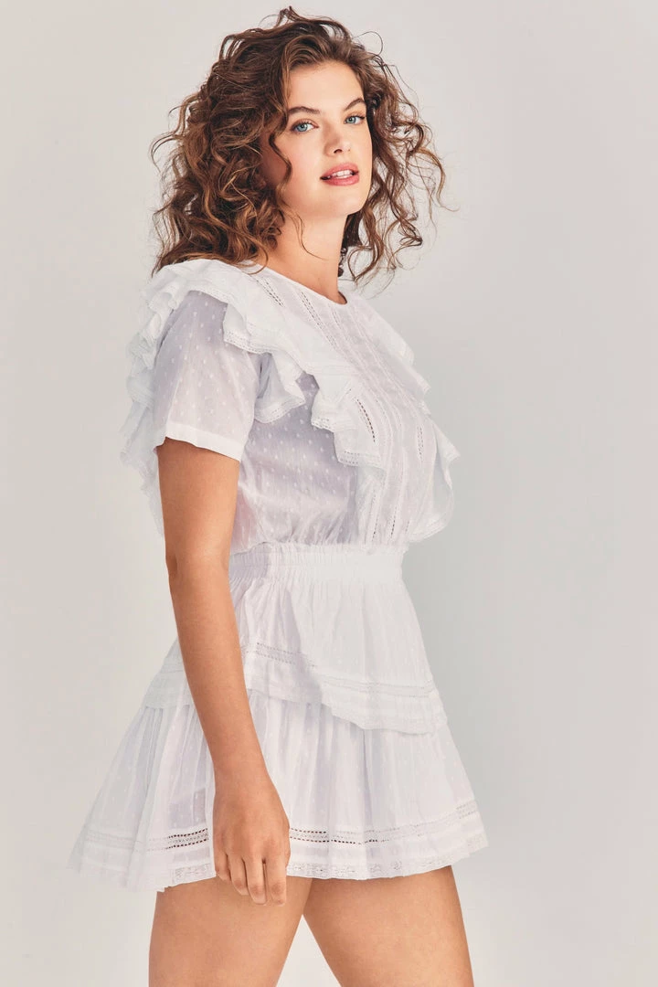 LoveShackFancy Dresses Natasha Mini Dress 5 LoveShackFancy Dresses Natasha Mini Dress