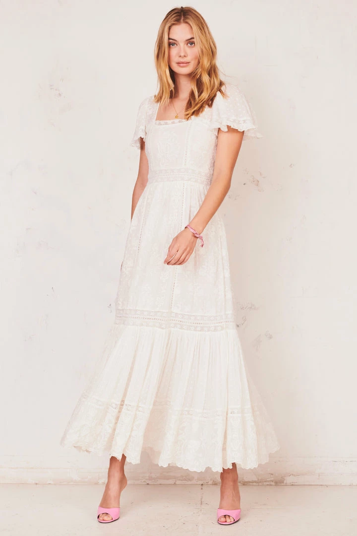 LoveShackFancy Norma Midi Dress 7 LoveShackFancy Norma Midi Dress