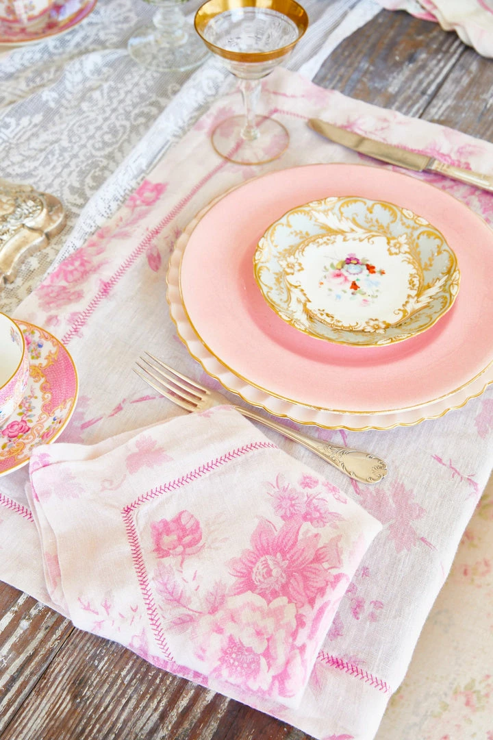 LoveShackFancy Linen Napkin Set 36 LoveShackFancy Linen Napkin Set