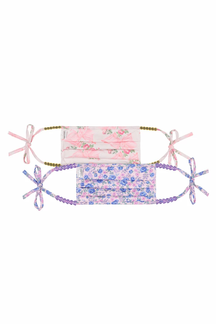 LoveShackFancy LSF X Stoney Clover Face Mask Set Accessories 4 LoveShackFancy LSF X Stoney Clover Face Mask Set Accessories