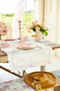 LoveShackFancy Linen Napkin Set 90 LoveShackFancy Linen Napkin Set