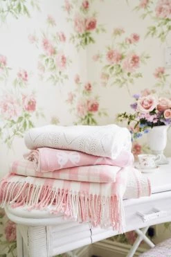 LoveShackFancy Queen Plaid Blanket Bedding