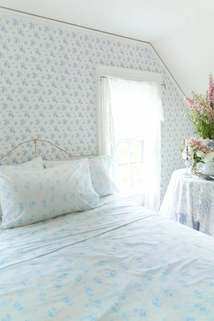 LoveShackFancy Pastiche De Bouquet Sheet Set Bedding 9 LoveShackFancy Pastiche De Bouquet Sheet Set Bedding