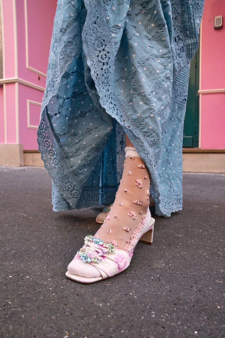 LoveShackFancy X Sophia Webster Margaux Mid Mule 6 LoveShackFancy X Sophia Webster Margaux Mid Mule