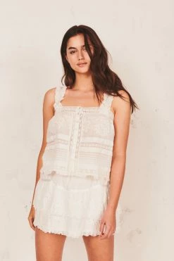 LoveShackFancy Sully Top Tops 9 LoveShackFancy Sully Top Tops