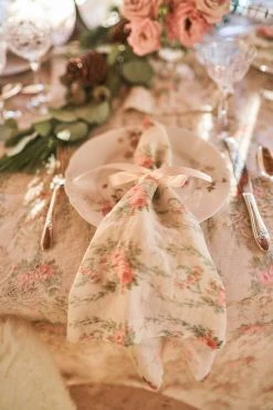 LoveShackFancy Linen Napkin Set - DOLCE