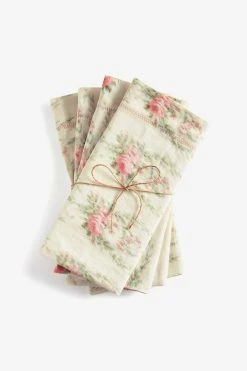LoveShackFancy Linen Napkin Set 68 LoveShackFancy Linen Napkin Set